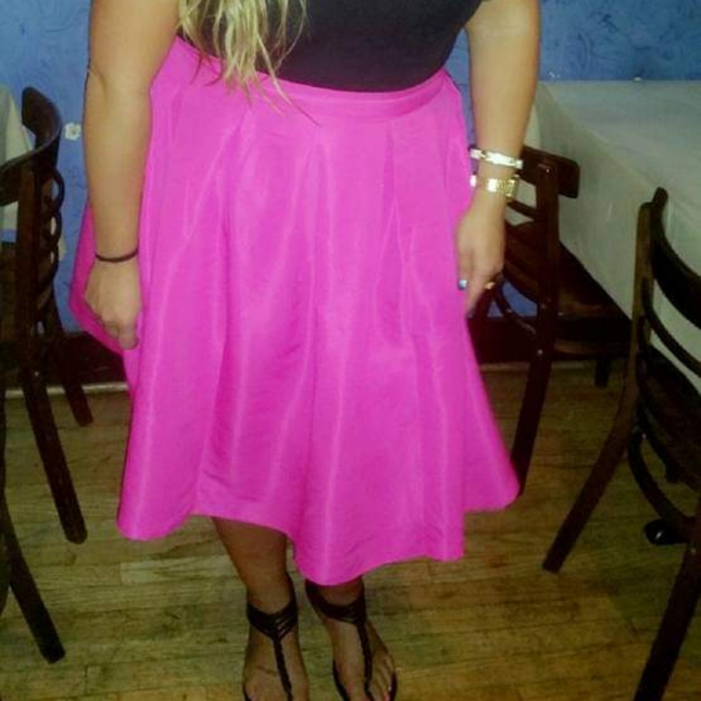Hot pink skirt forever 21 3x